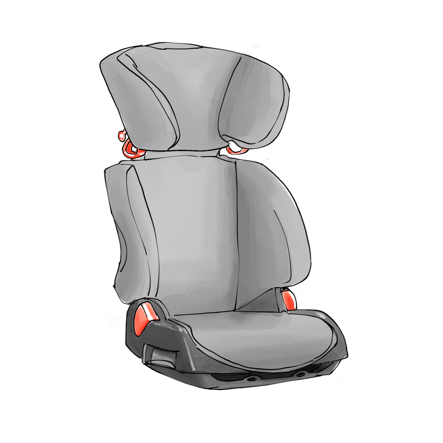 Product image 1 of the product “Child seat Ergoline ”