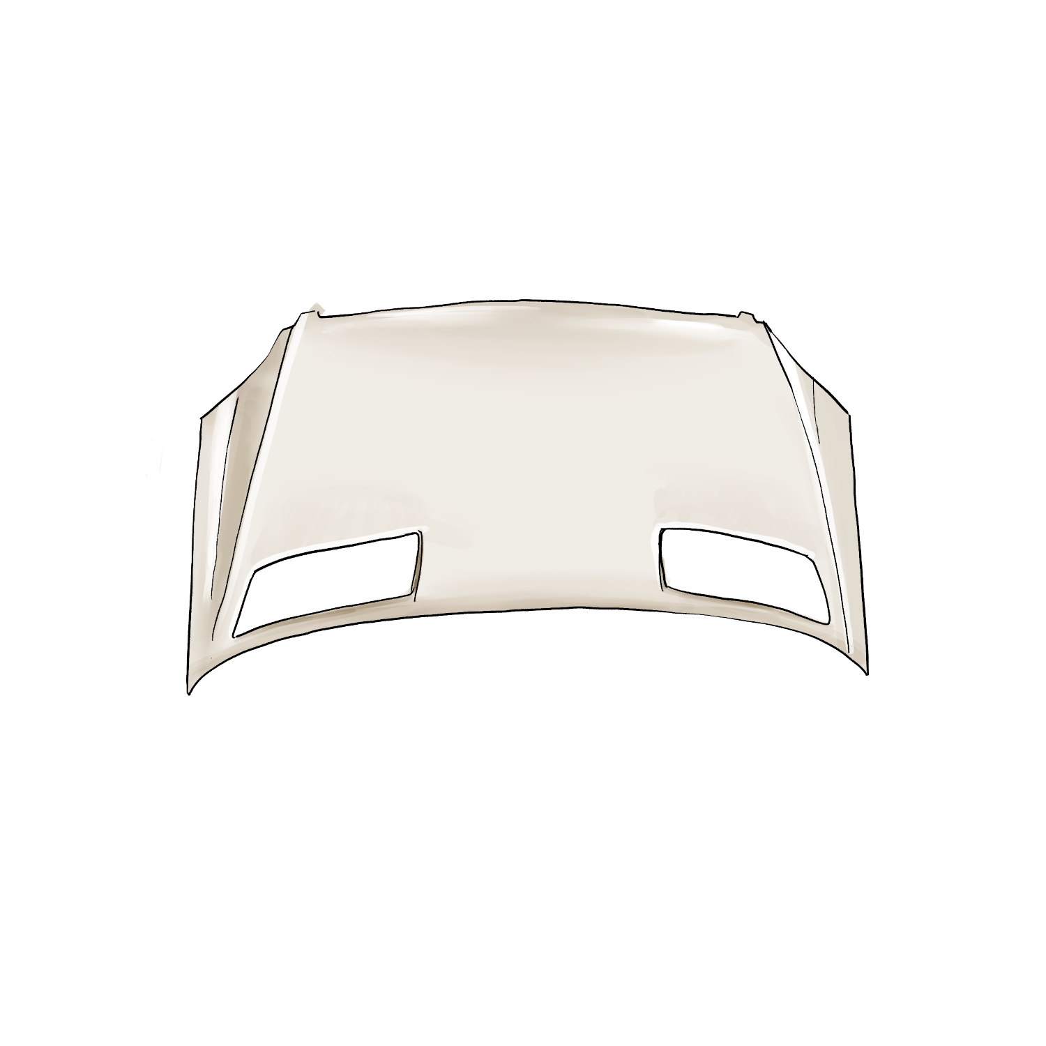 Product image 1 of the product “Engine hood OX5 ”