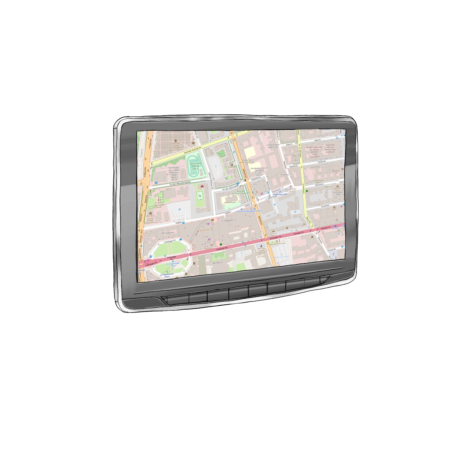 Product image 1 of the product “GPS Navigator Multi ”