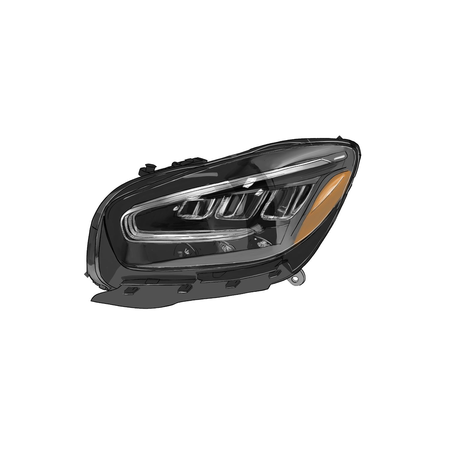 Product image 1 of the product “Headlight OX7 ”