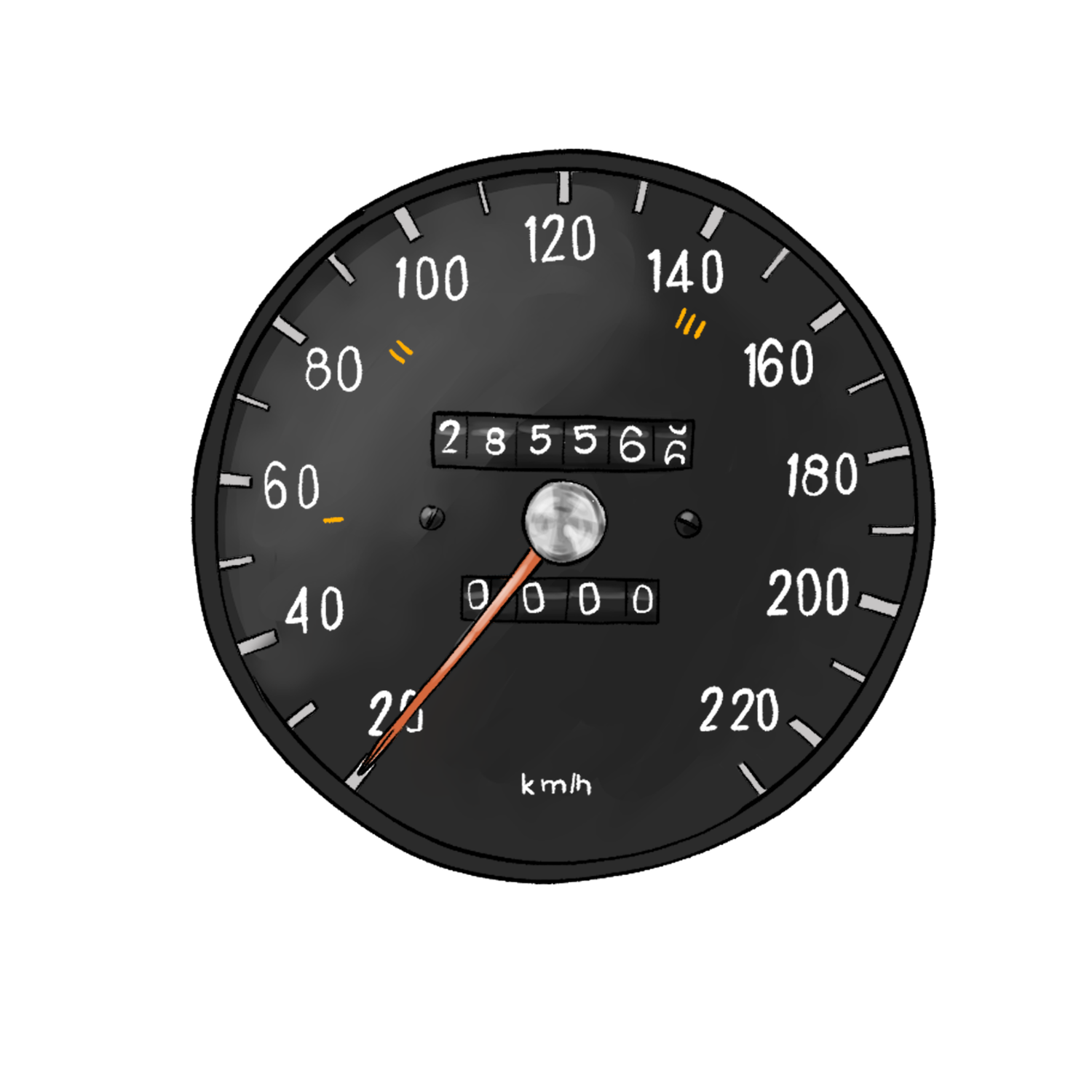 Product image 1 of the product “Standard car speedometer SPT51 ”